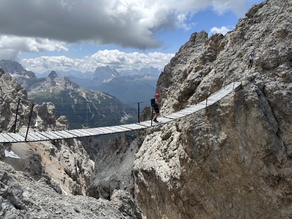 Kabantis tiltas, Via ferrata Ivano Dibona